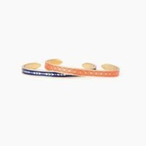 Stella & Dot Simple Enamel Cuffs